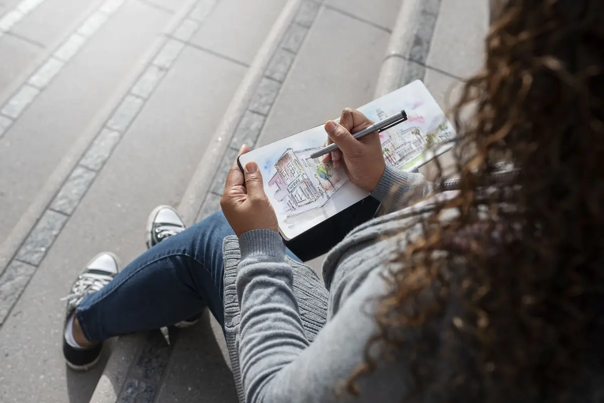Atelier créatif à la bibliothèque de Dornach
