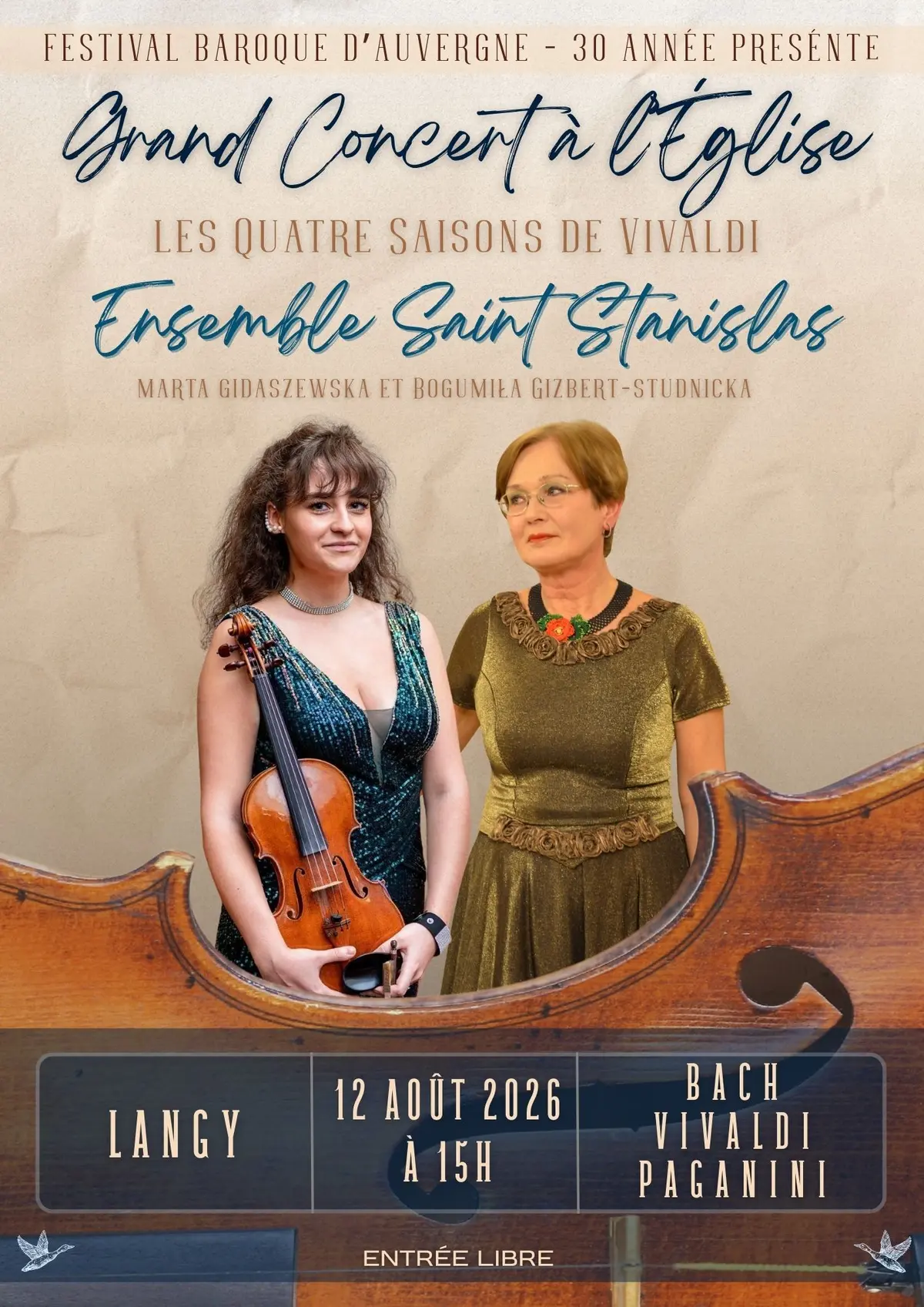 Autour du violon virtuos. Entre Rêve et Passion