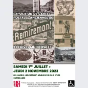 Exposition de cartes postales anciennes de Remiremont