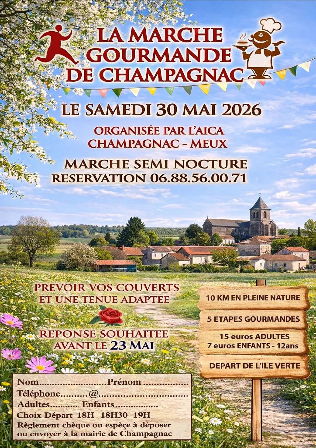La Marche Gourmande de CHAMPAGNAC