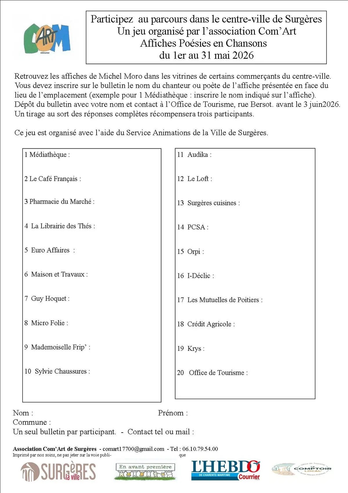 Poésies en chansons 