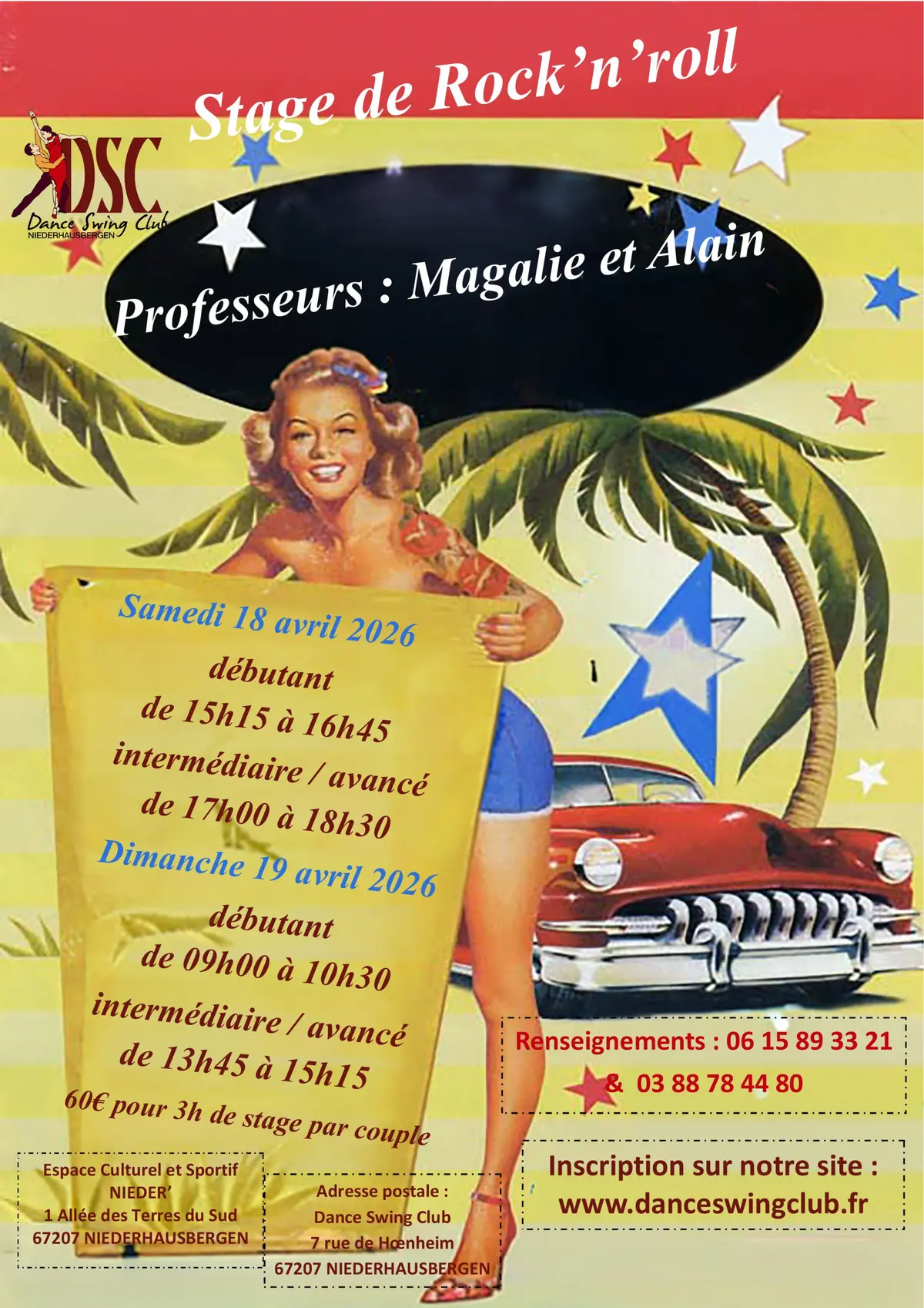 Stage de rock  niveau débutant