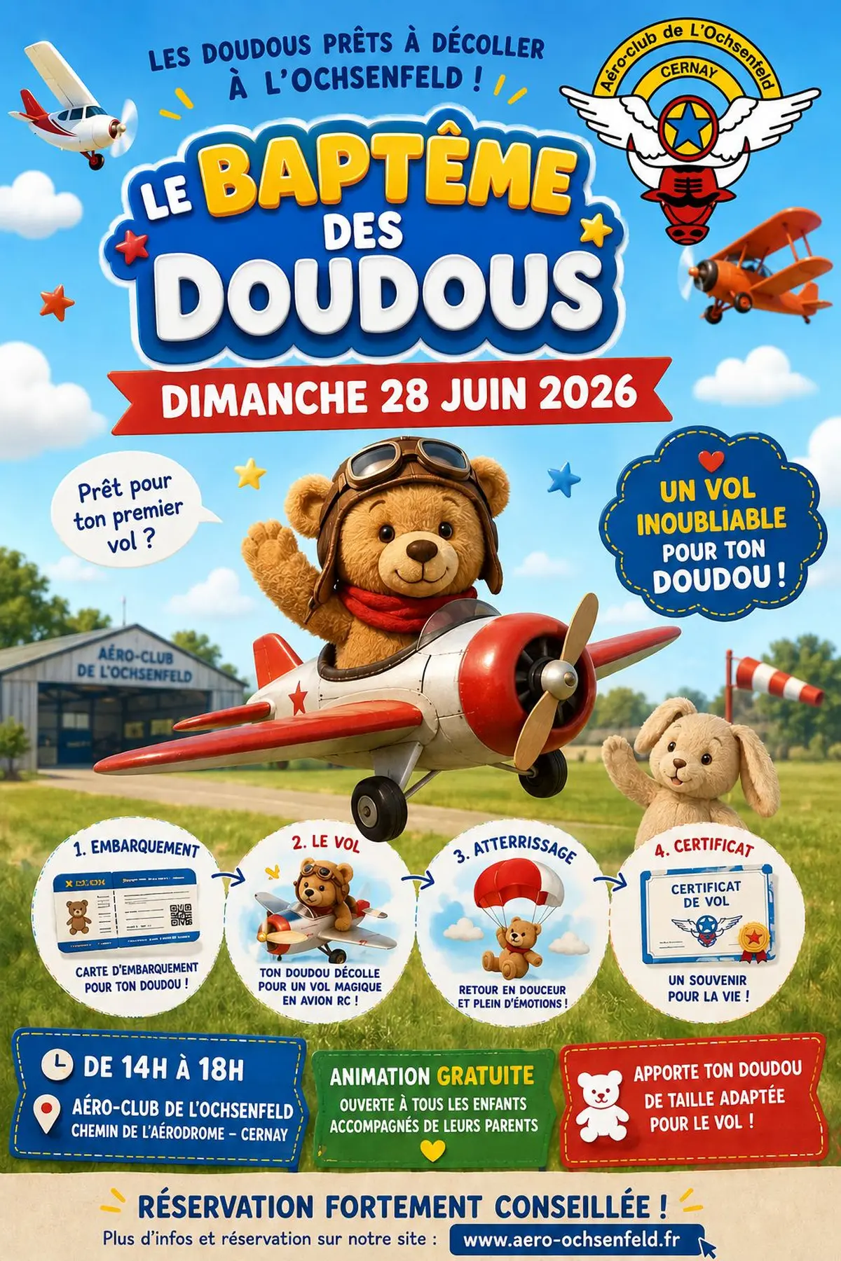 Baptêmes  de l'air des Doudous