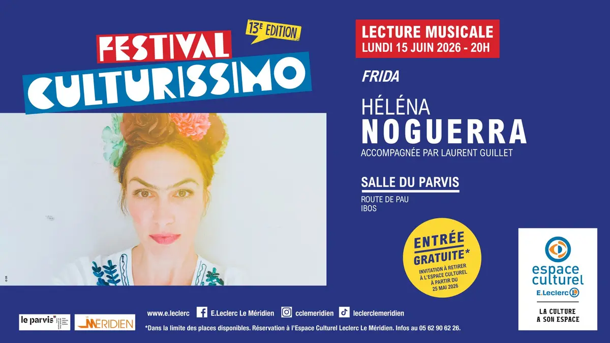 Festival Culturissimo - Lecture musicale d'Héléna Noguerra