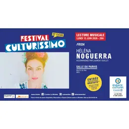 Festival Culturissimo - Lecture musicale d'Héléna Noguerra