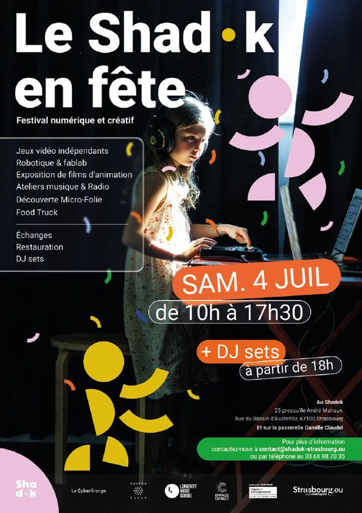 Le Shadok en fête | Festival des cultures numérique