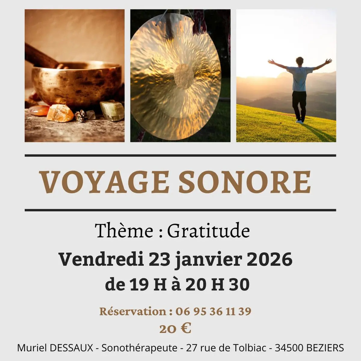 Voyage Sonore à Béziers