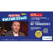 Festival Culturissimo - Lecture de Guillaume de Tonquédec 