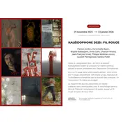 Kaleidophone 2025 : fil rouge