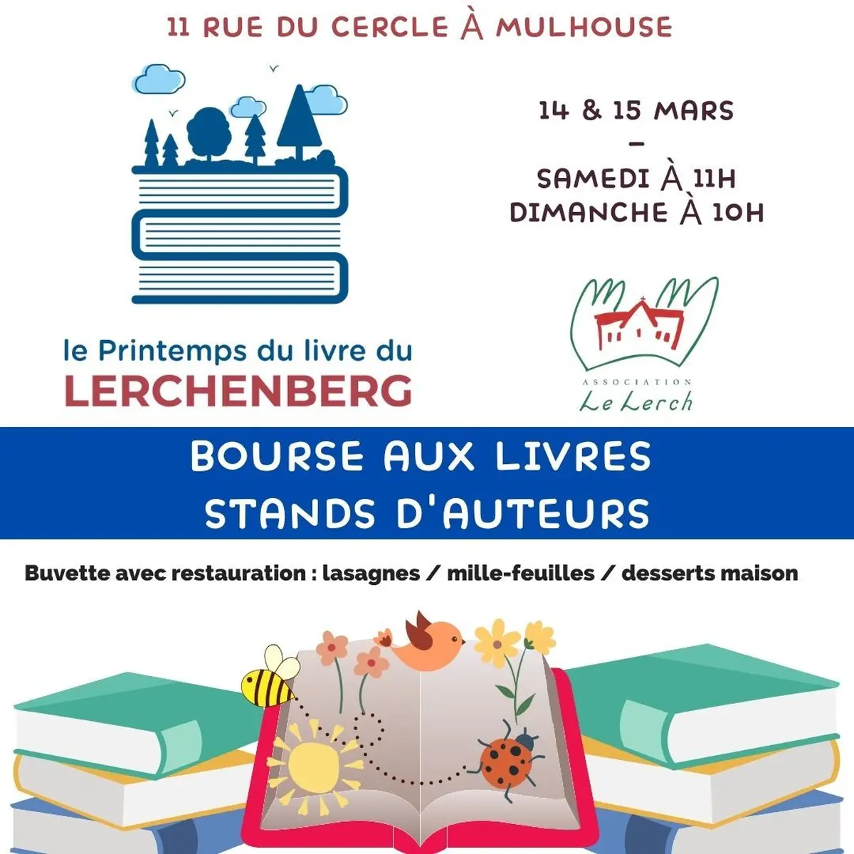 Le Printemps du livre du Lerchenberg