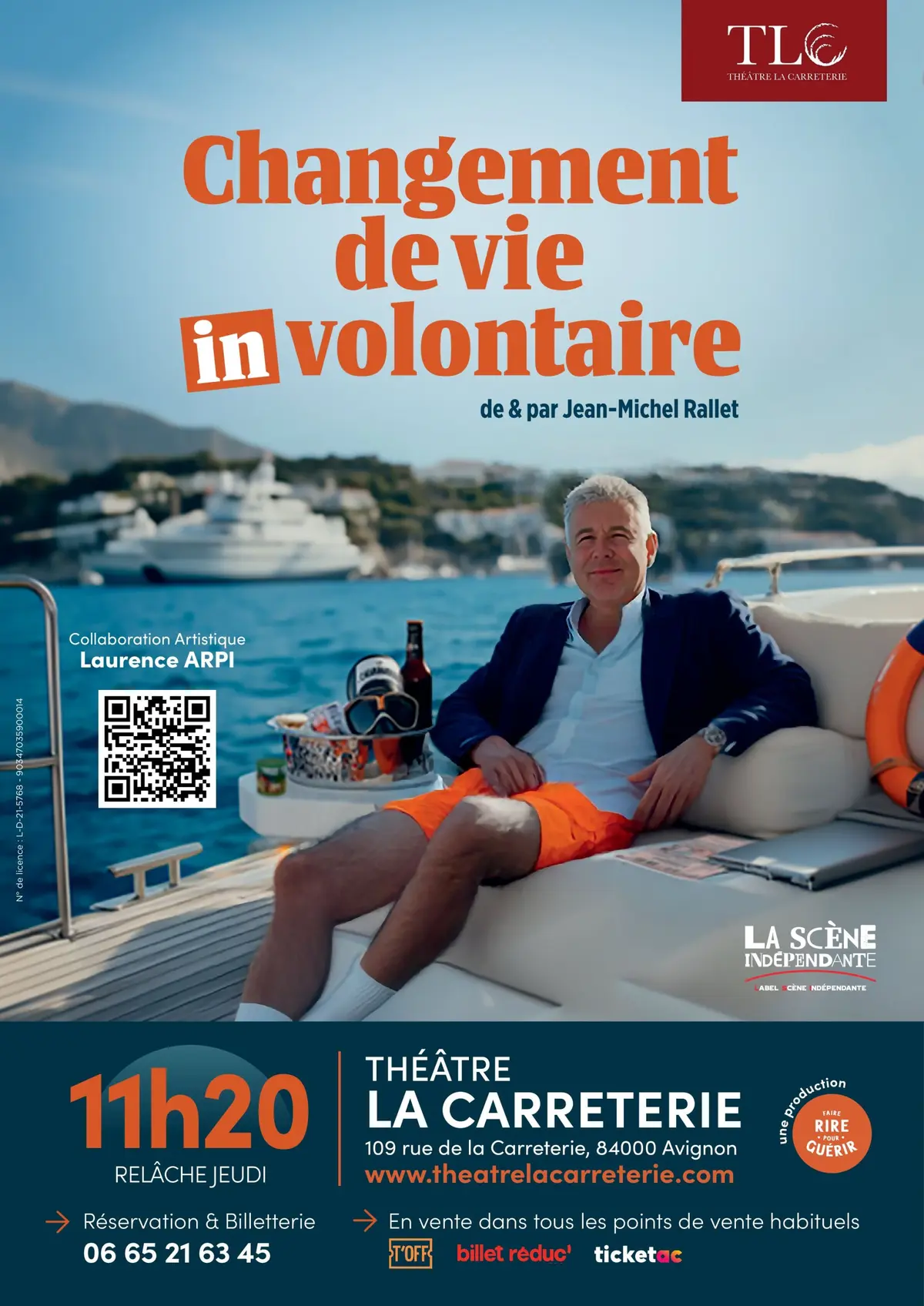 Changement de Vie InVolontaire au festival Off Avignon 2026