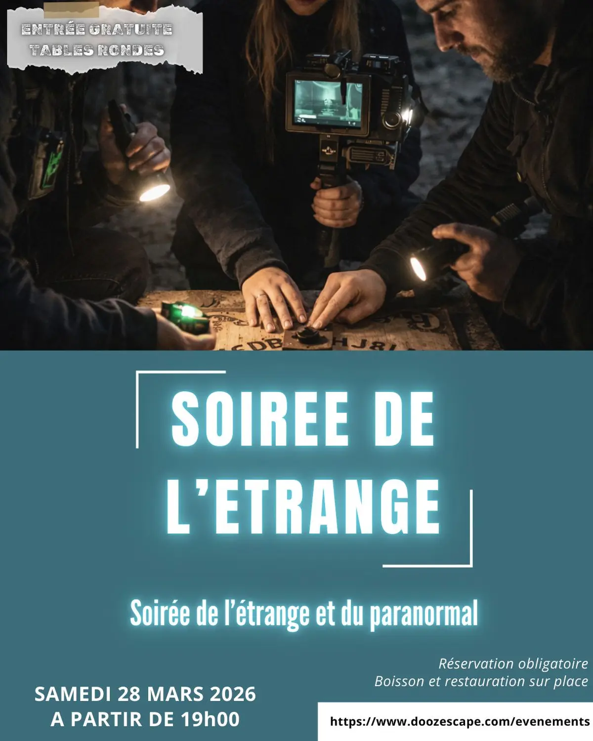 Soirée de l'étrange