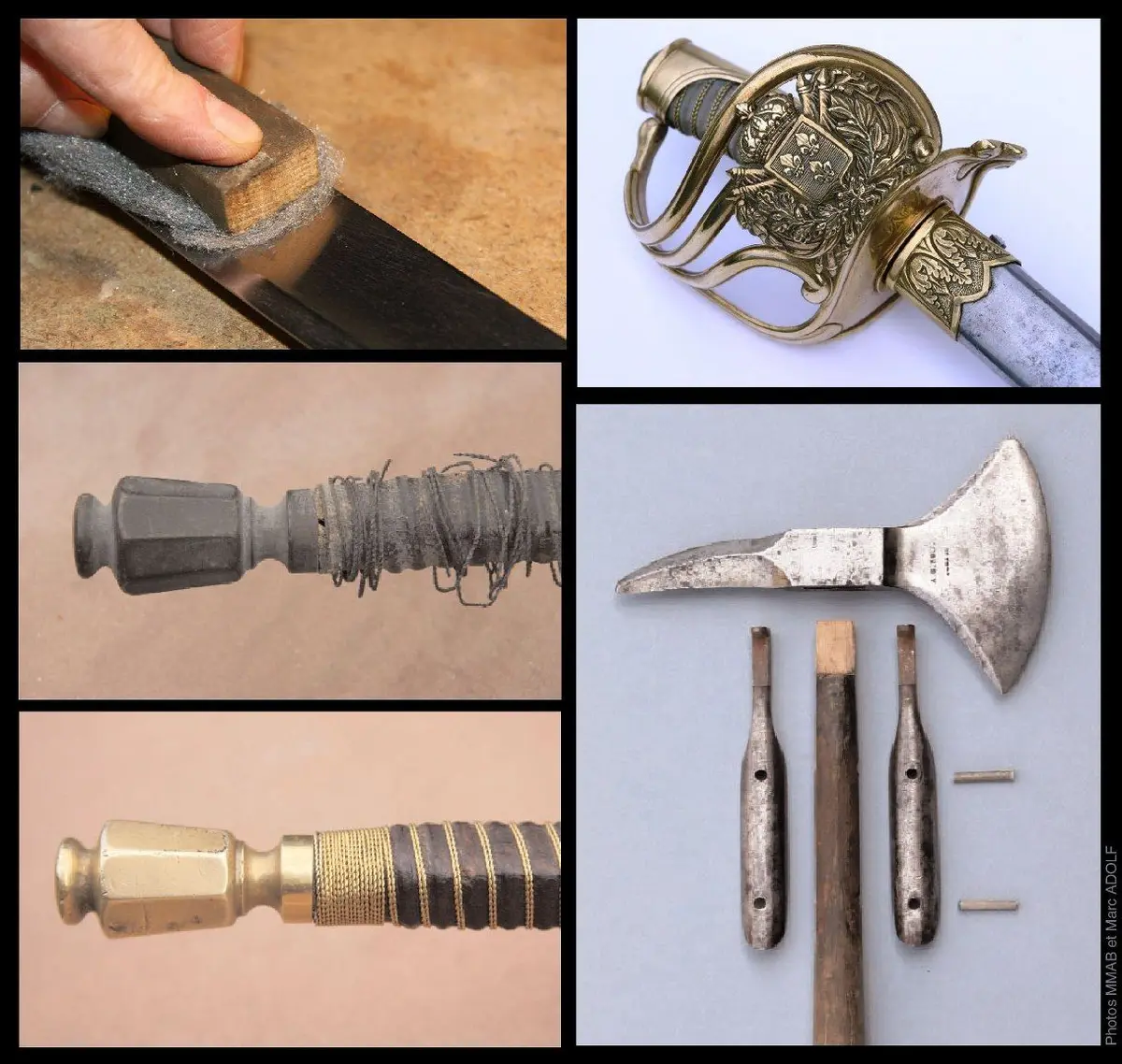 Stage initiation restauration armes blanches