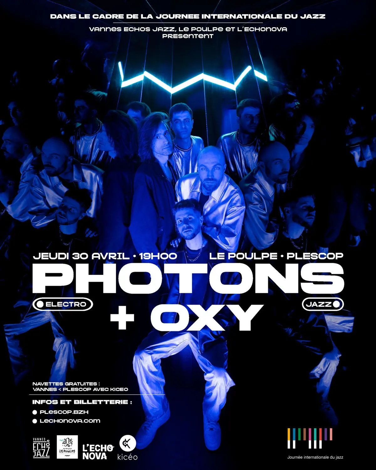 Journée Internationale du Jazz : PHOTONS + OXY