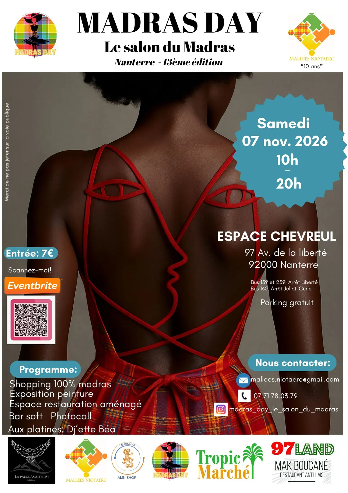 Madras Day à Nanterre : la rencontre des cultures s’invite au cœur du 92