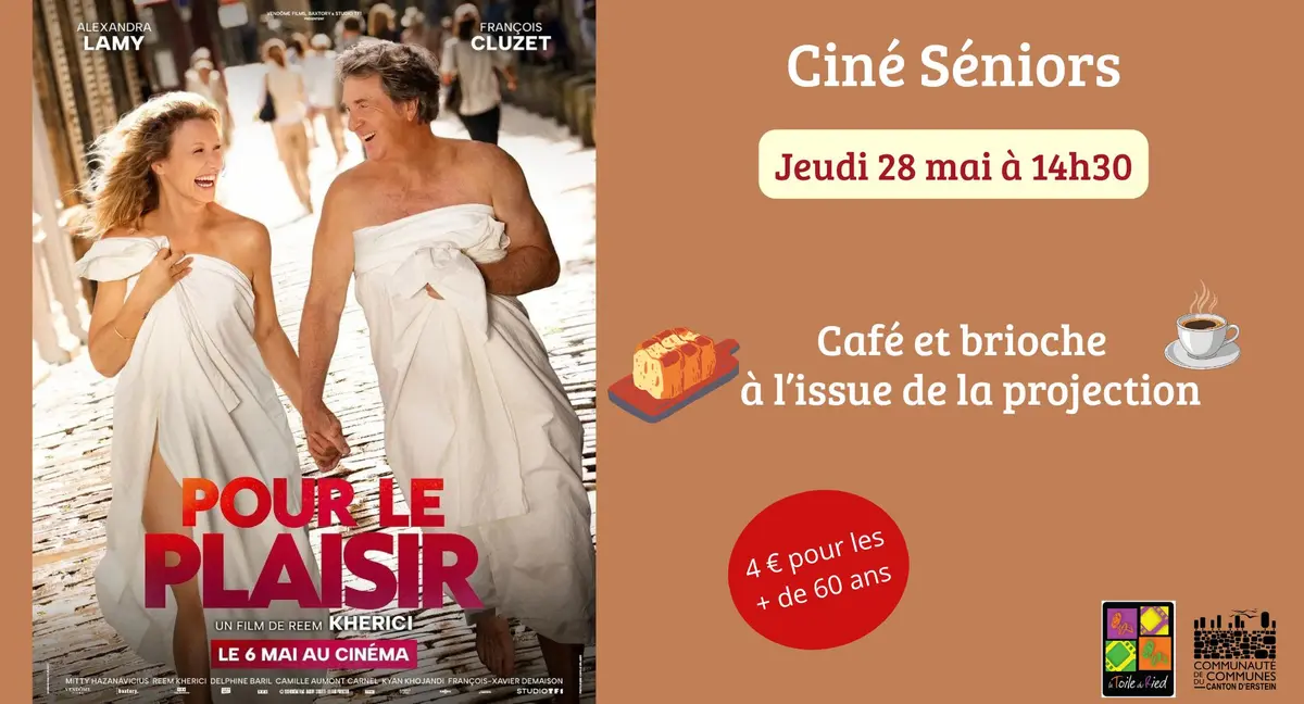 [Cinéma] Ciné Séniors : Pour le plaisir