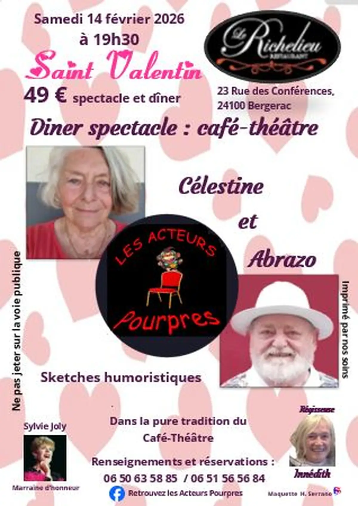 Dîner spectacle humour 