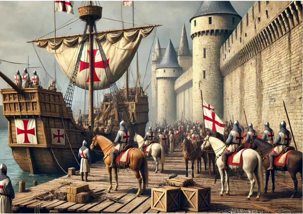 Visite guidée costumée : La Rochelle au temps des croisades