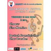 Concert Sine Nomine - Chorale franco-allemande de Dresde