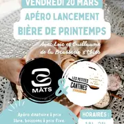 Lancement de la bière de printemps Brasserie 3 mâts aux Petites Cantines !