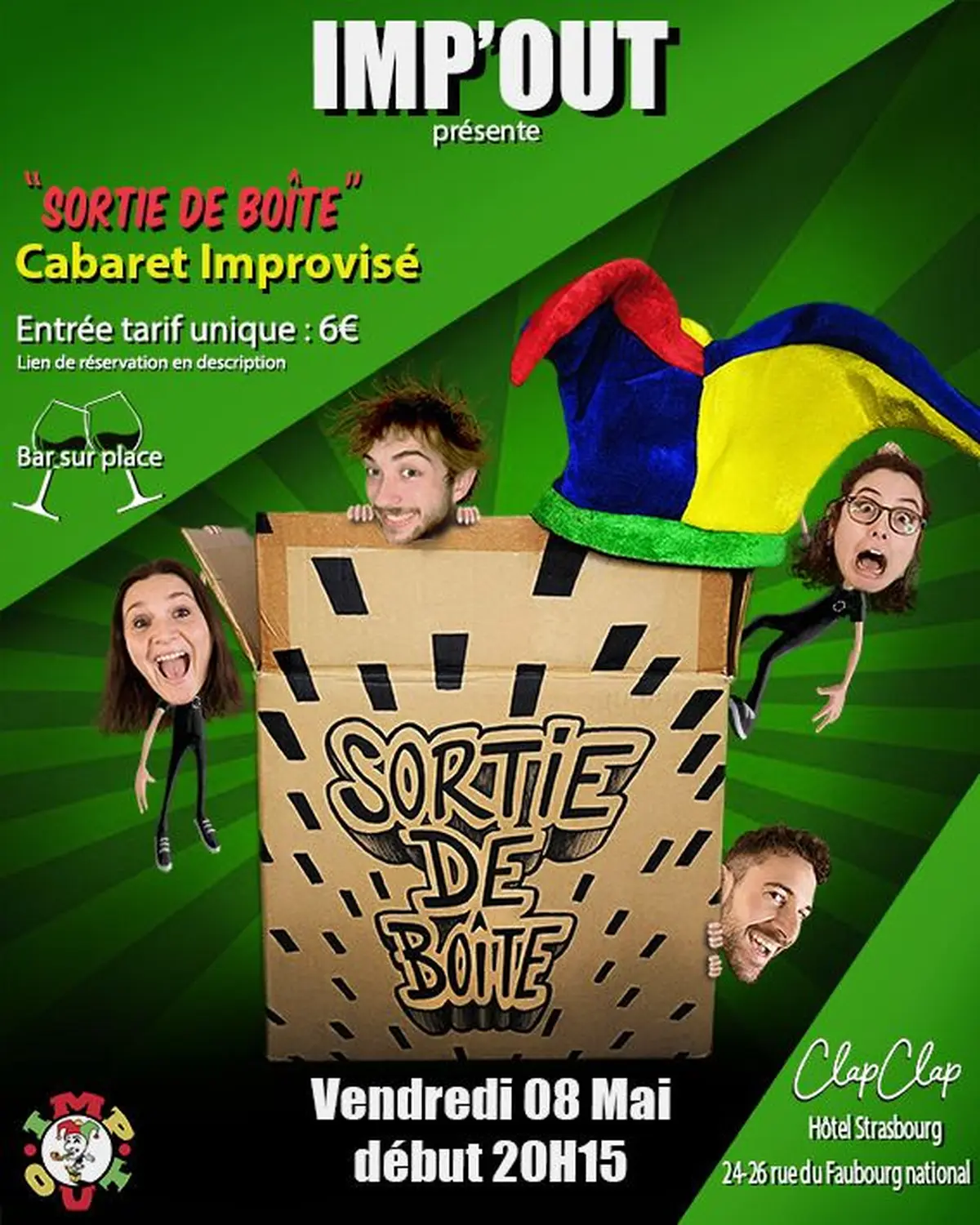 [IMPRO] Imp'out - Sortie de Boîte