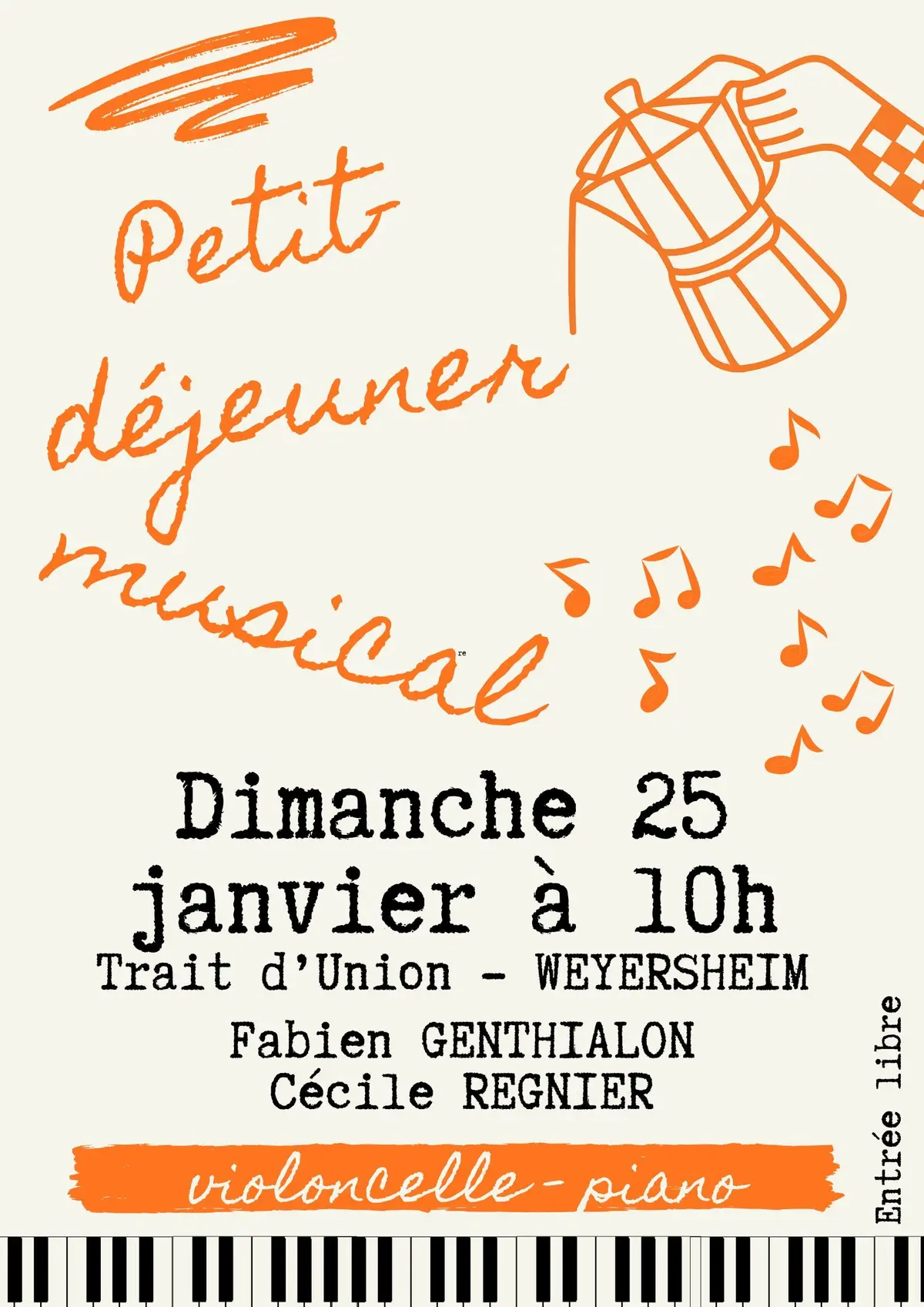 Petit déjeuner muscial