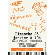 Petit déjeuner muscial