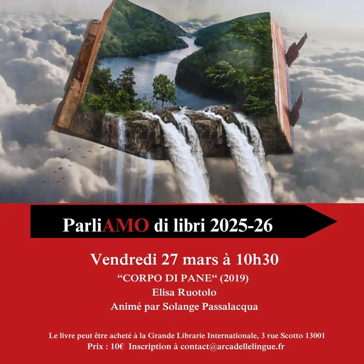 Club de lecture en italien : Corpo di pane de Elisa Ruotolo