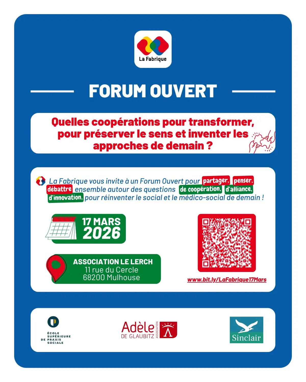 Forum Ouvert pour partager, penser, débattre sur le (médico-)social de demain