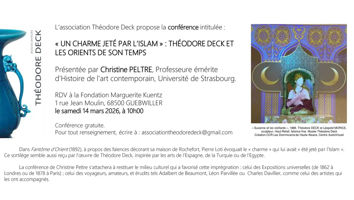 « Un charme jeté par l’Islam » : Théodore Deck et les Orients de son temps