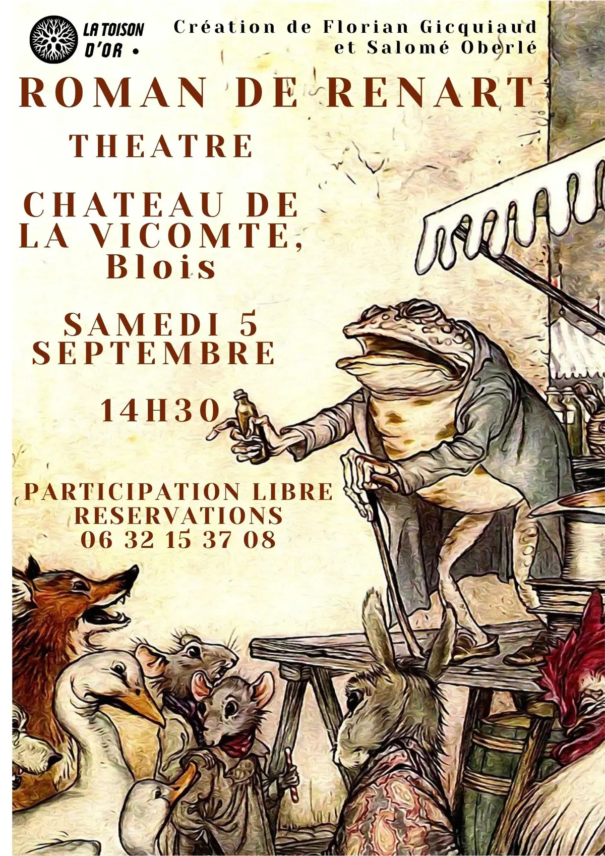Roman de Renart, spectacle solo