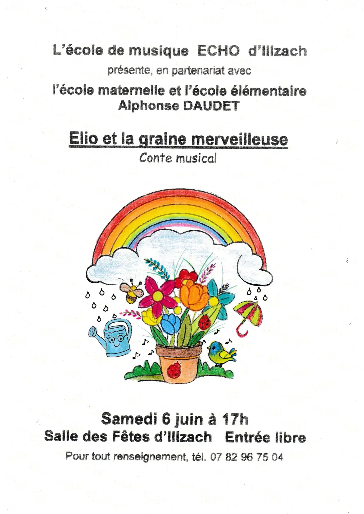 Conte Musical Elio et la graine merveilleuse