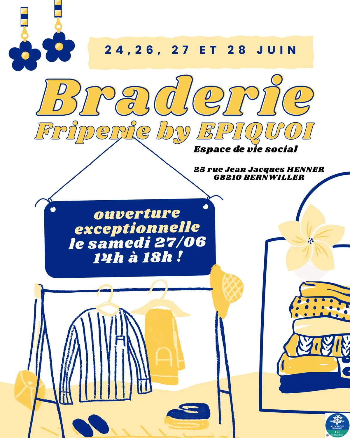 Braderie à la friperie !!  BERNWILLER