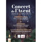 Concert de l'avent  samedi 6 Décembre à 20h