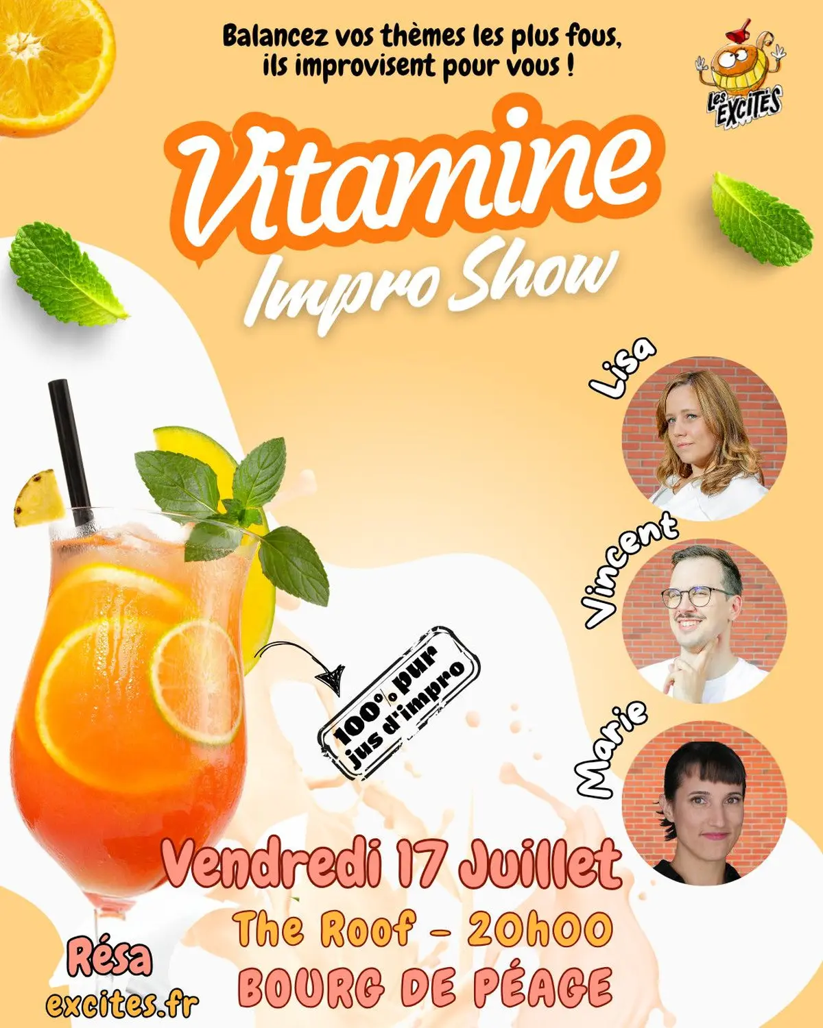 Vitamine Impro Show - Spectacle d'improvisation