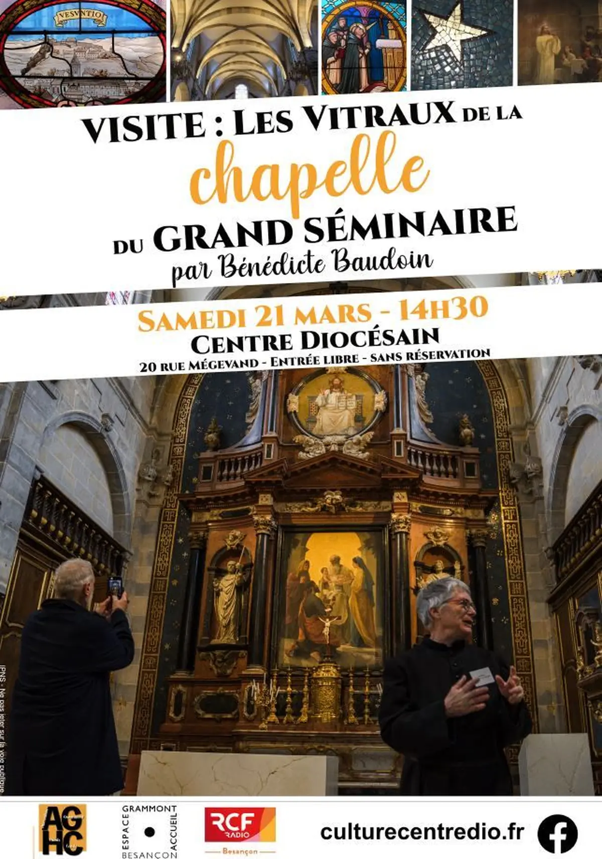 Une création originale, les vitraux de la chapelle du grand séminaire
