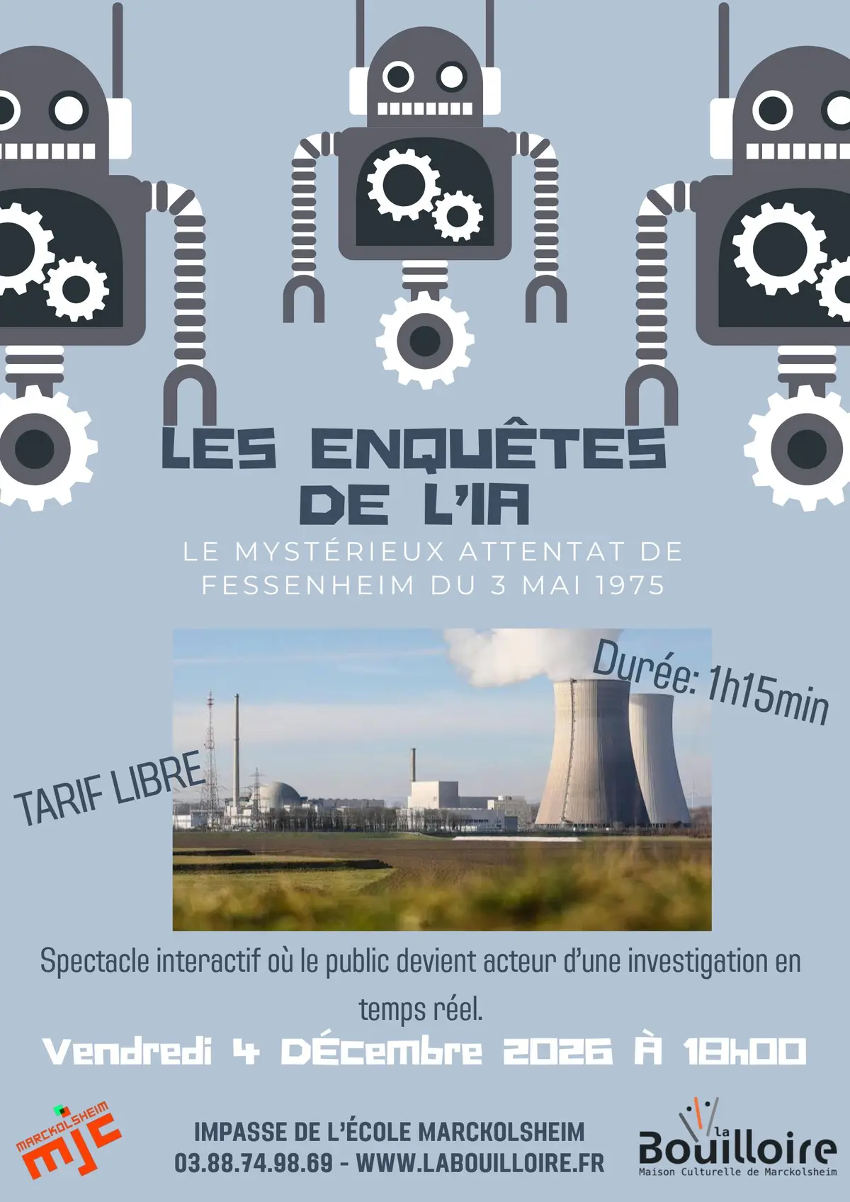 Les enquêtes de l'IA: Le mystèrieux attentat de Fessenheim du 3 mai 1975