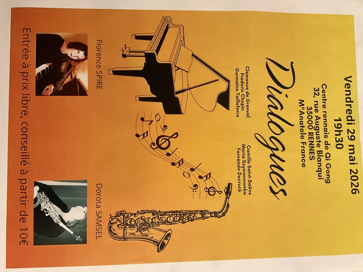 « Dialogues », compositrices et compositeurs en résonances, piano et saxophone