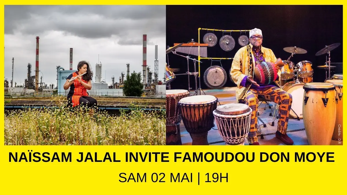 Naissam Jalal invite Famoudou Don Moye