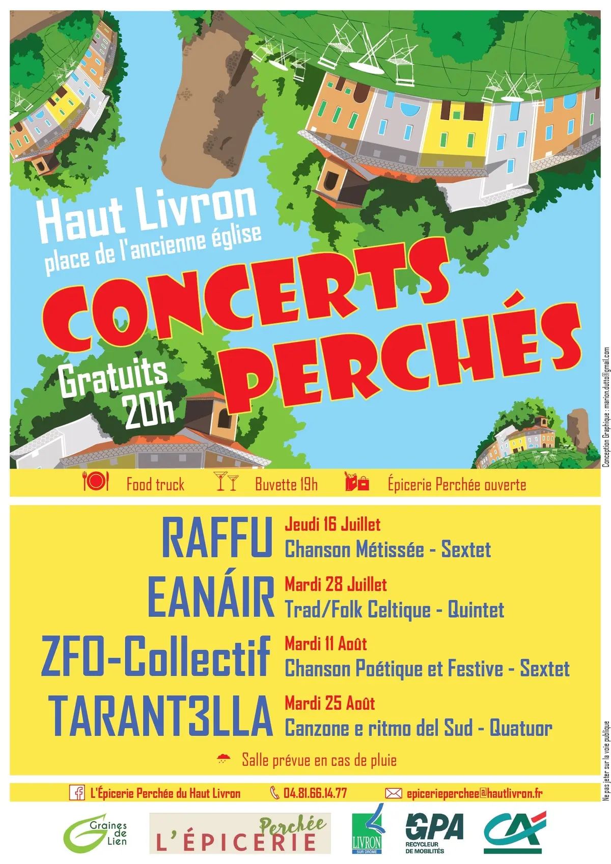 Les Concerts Perchés du Haut Livron
