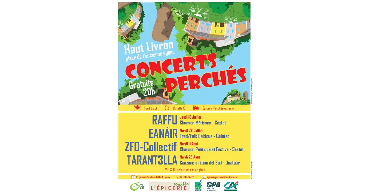 Les Concerts Perchés du Haut Livron