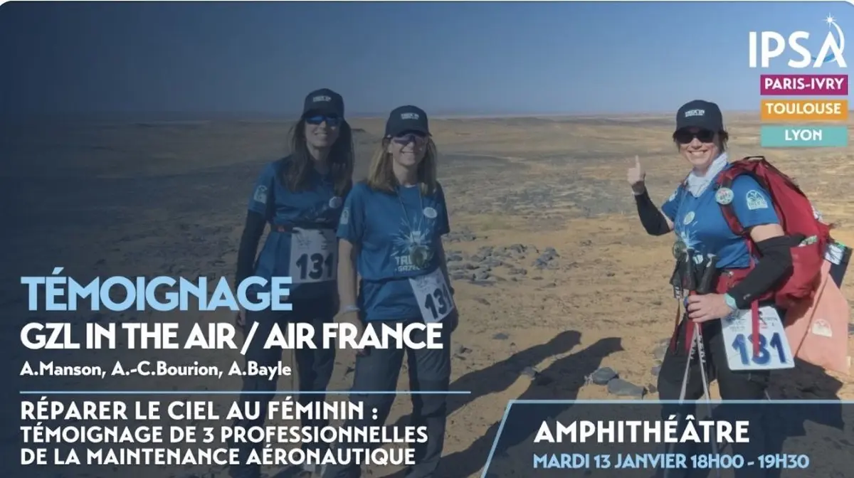 Réparer le ciel au féminin : témoignage de 3 professionnelles de l'aéronautique