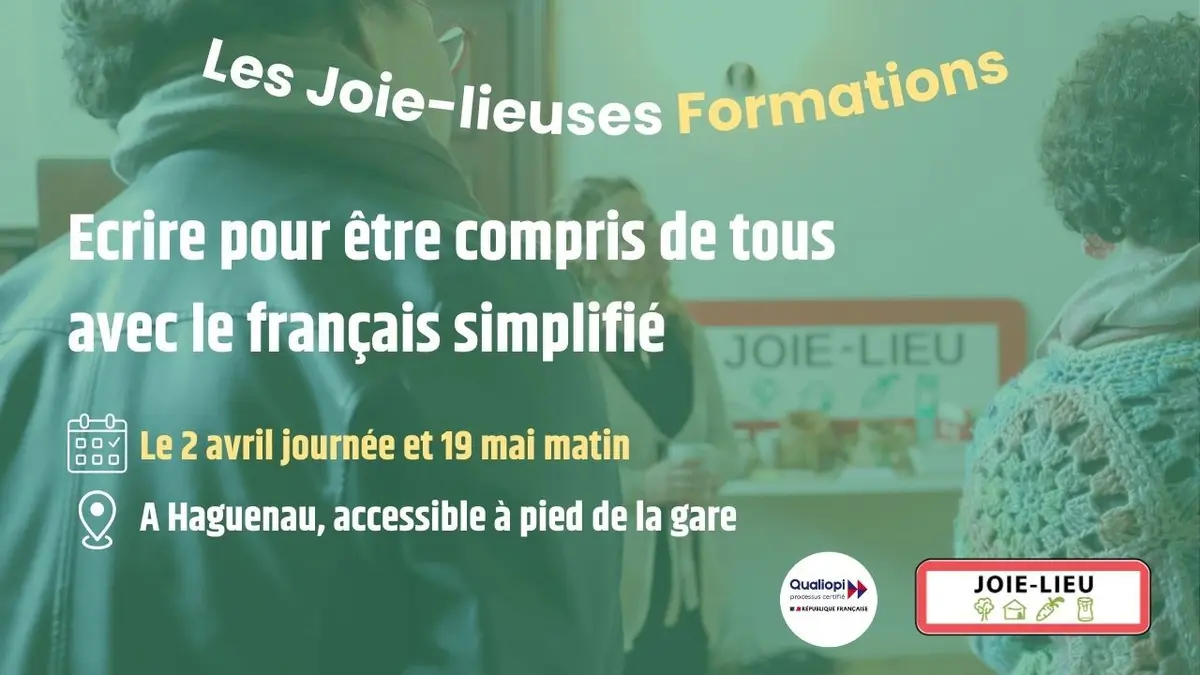 Formation français simplifié
