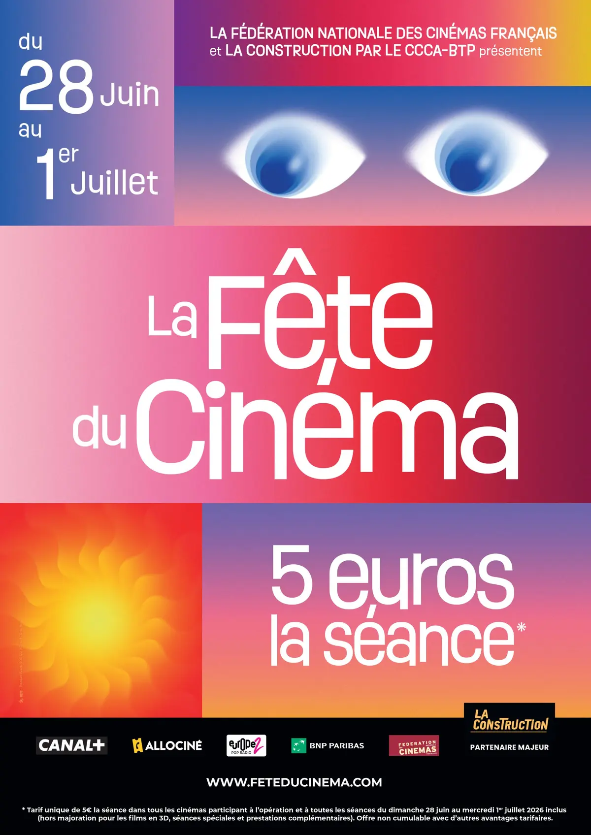 Fête du cinéma 2026 Cinéma Vox