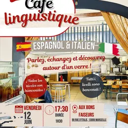 Café linguistique en espagnol et en italien