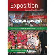 Vernissage - Exposition CIGOGNE POWER Sandra Cadet