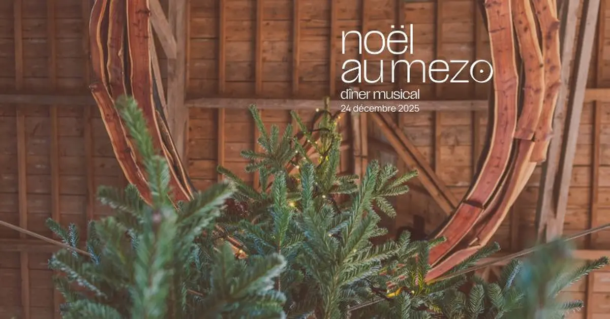 Soirée du réveillon au mezo • dîner musical de Noël