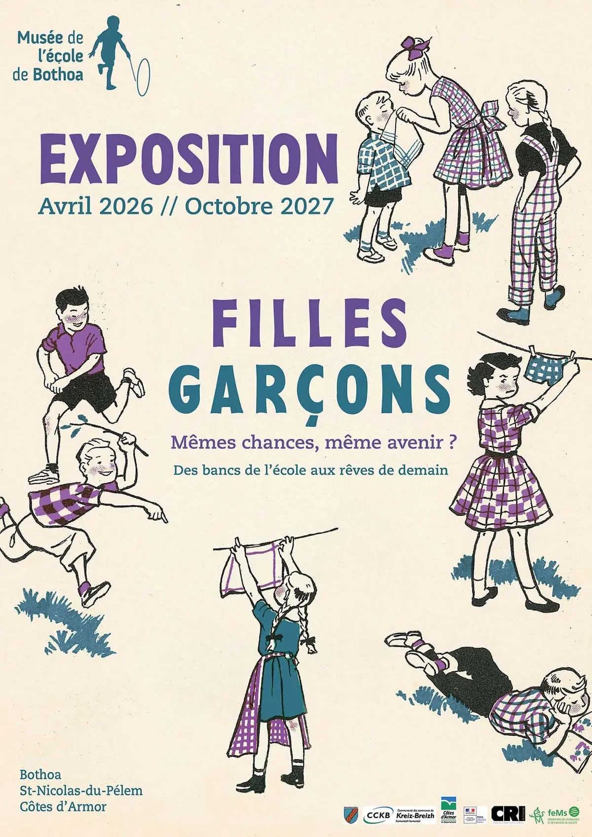 Exposition Filles Garçons - mêmes chances, même avenir ?