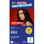 Festival Culturissimo - Lecture musicale d'Olivia Ruiz