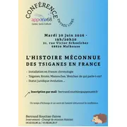Conférence L'histoire méconnue des Tsiganes en France